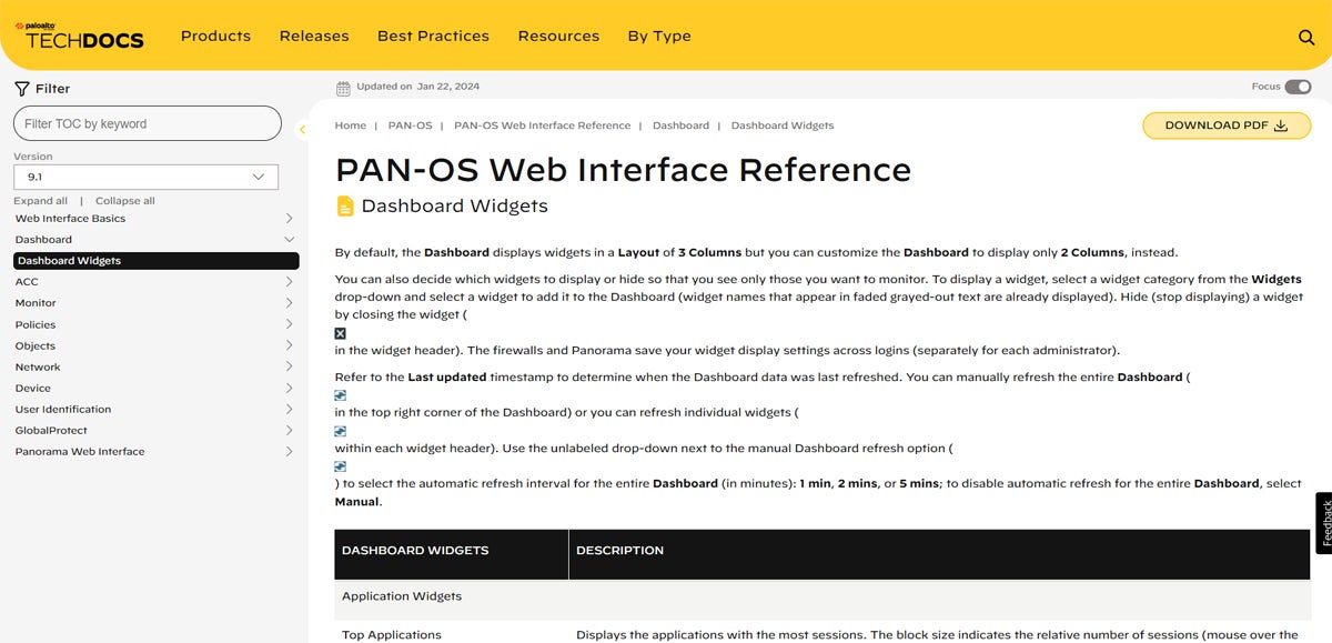 Palo Alto Networks technical document.