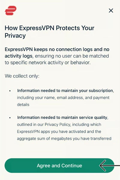 ExpressVPN privacy policy.