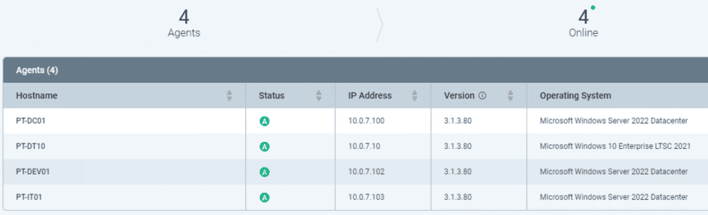 InsightIDR endpoint report
